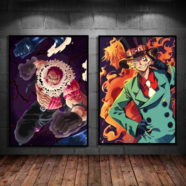 Katakuri One Piece Anime Pôsteres para Crianças, Modern Home